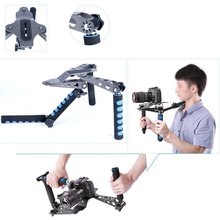 魅力科 单反摄像俯低拍 相机稳定器 DV多功能支架 变形金刚肩托架