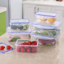 长方形冰箱收纳盒 冷冻密封饭微波食品塑料盒 加厚保鲜盒储物盒