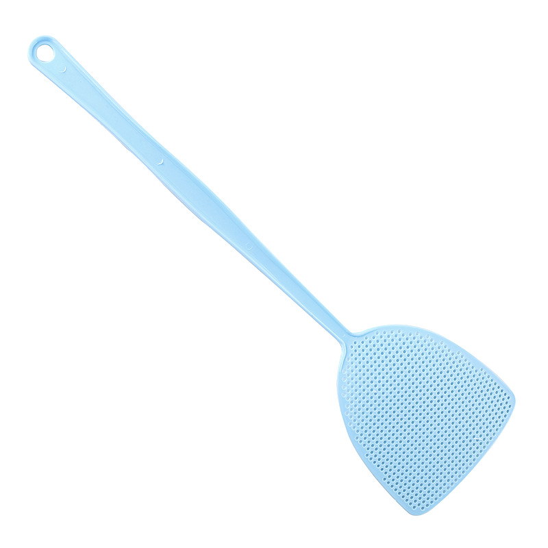 Household Summer Plastic Fly Swatter Mosquito Swatter Durable Mesh Long Handle Manual Fly Swatter Flies Mosquito Swatter