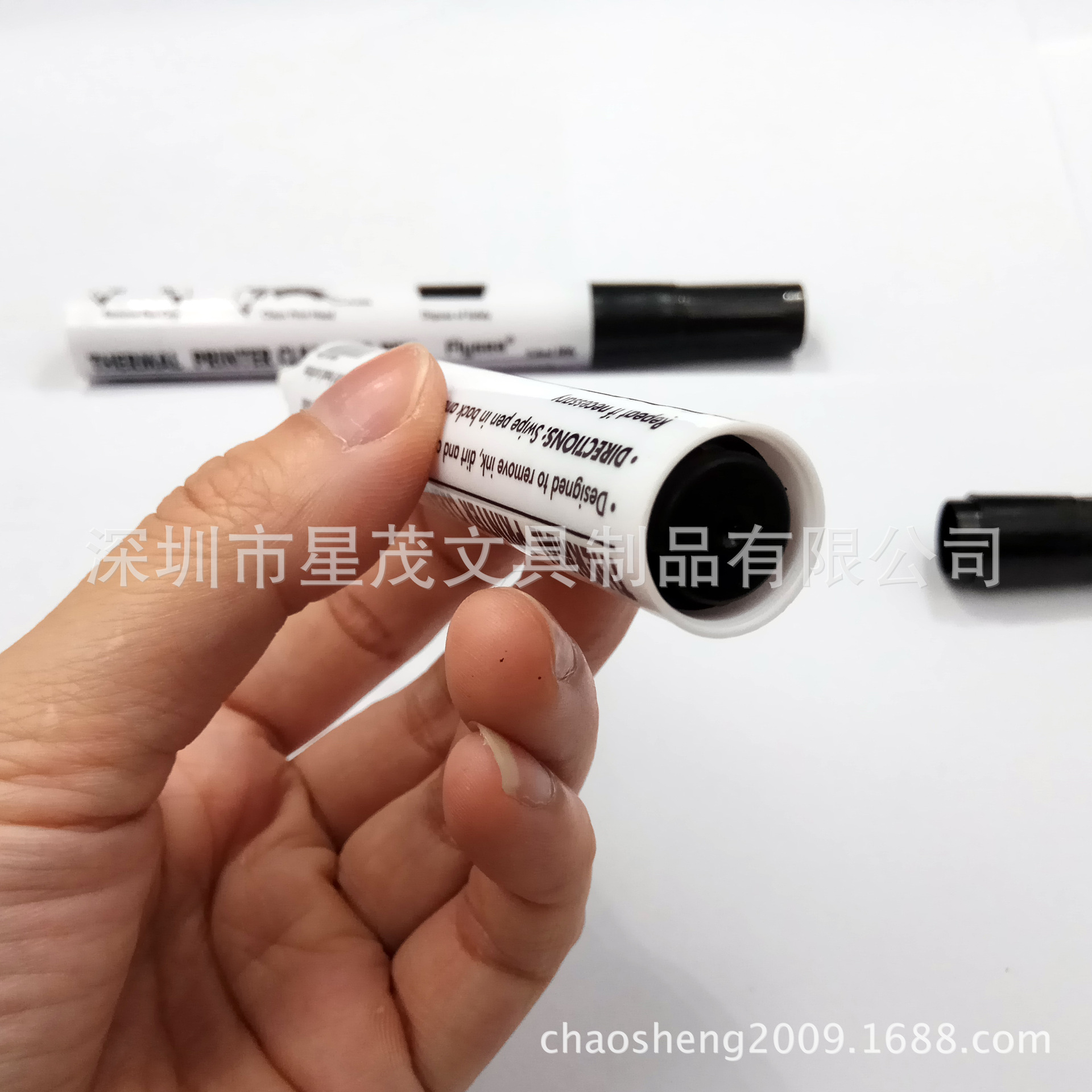 Alcohol Pen Special Cleaning Pen for Thermal Printer Printing Head Alcohol Cleaning Pen Button Anti-Contact Disinfection Pen