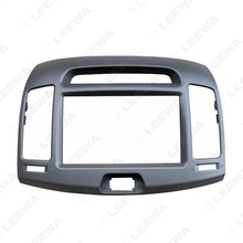 适用06-11款现代韩版悦动Elantra汽车影音改装面框音响改装框左钛