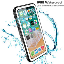 适用于苹果手机防水壳 iPhone XS防水壳 户外潜水防摔手机保护