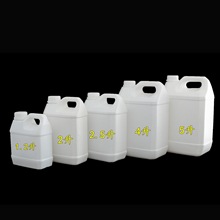 1升塑料桶　2升塑料壶　2.5升塑料瓶　4L　5l升塑料白桶　化工桶