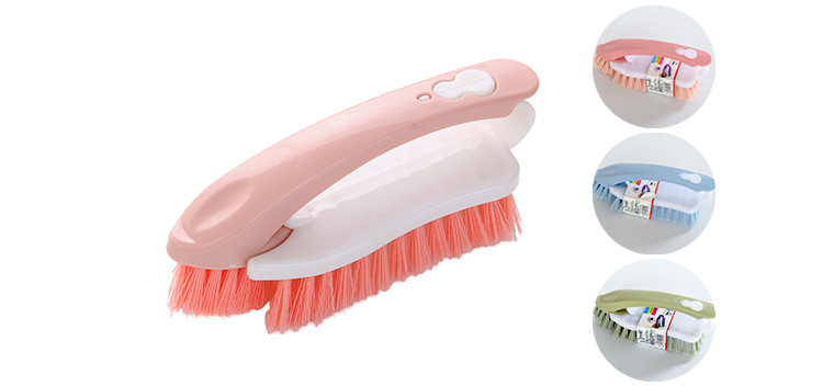 Multifunctional Creative New Hand Brush Household Cleaning Clothes Cleaning Brush Plastic Soft Fur Shoe Brush Cleaning Bruch Head