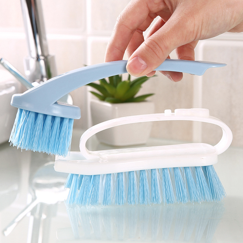 Multifunctional Creative New Hand Brush Household Cleaning Clothes Cleaning Brush Plastic Soft Fur Shoe Brush Cleaning Bruch Head