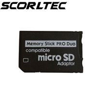 厂家psp内存卡卡套TF卡转MS短棒记忆棒单马甲microSD转MS PRO DUO