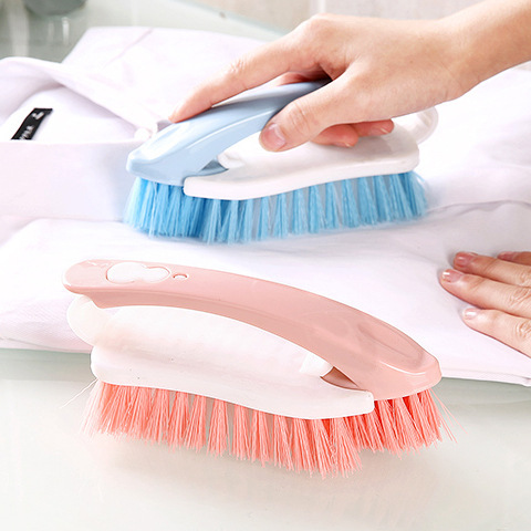 Multifunctional Creative New Hand Brush Household Cleaning Clothes Cleaning Brush Plastic Soft Fur Shoe Brush Cleaning Bruch Head