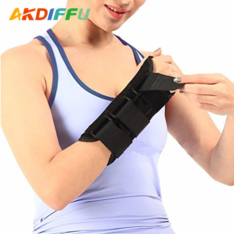 运动护腕钢板支撑固定手腕保护 骨折扭伤运动护具钢板护腕批发