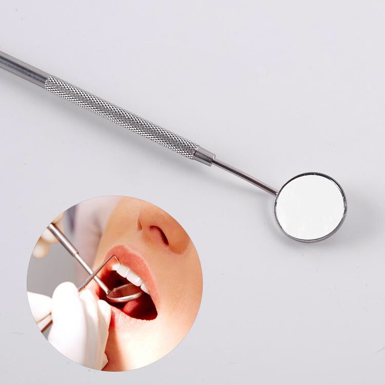 批发不锈钢牙科口腔镜 便携式内窥镜可拆卸检查镜子口腔护理工具