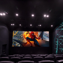 巨屏专业电影透声幕高增益高透声200尺寸影院幕巨幕布框架拉线幕