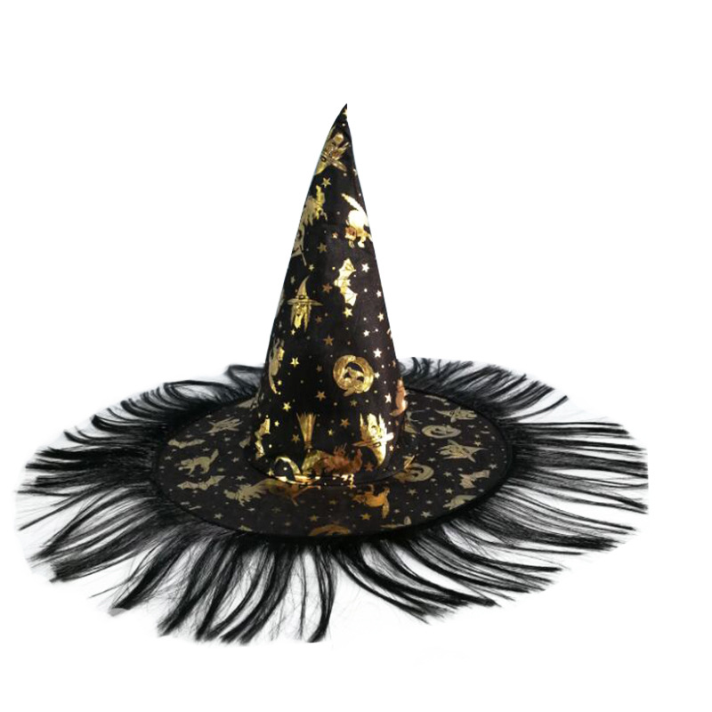 Halloween Hat Children Adult Masquerade Dress up Witch Hat Party Supplies Wizard's Hat Witch Hat