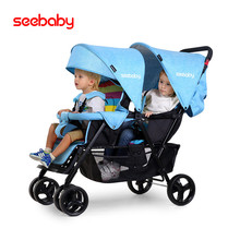 seebaby(圣得贝)t22双胞胎婴儿推车,八九成新,有一_阿里巴巴找货神器