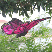 60CM仿真蝴蝶 塑料蝴蝶挂式 园林户外装饰品