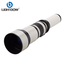 厂家热销跨境货源现货Lightdow 650-1300mm长焦单反镜头