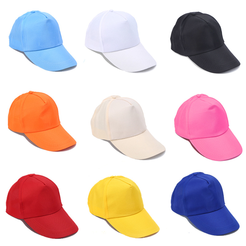 厂家生产广告帽子可加Logo 工作旅游遮阳鸭舌棒球帽现货批发