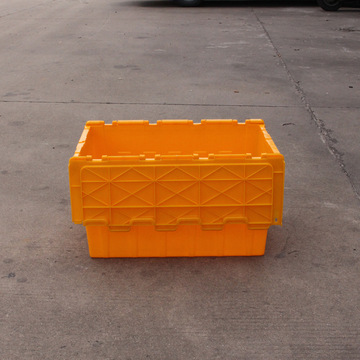 柳州南宁 长方形翻盖周转箱 药品食品物流运输箱 仓库整理配送箱