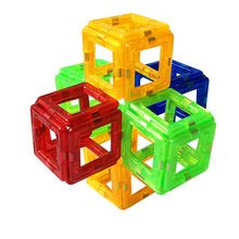 厂家批发 迷你磁力片积木 儿童早教益智玩具兼容乐高积木磁性片