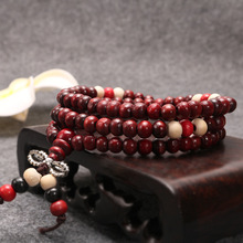 仿黑曜石多色手链 结缘佛珠饰品男女弹力手串 网店专柜小礼品赠品