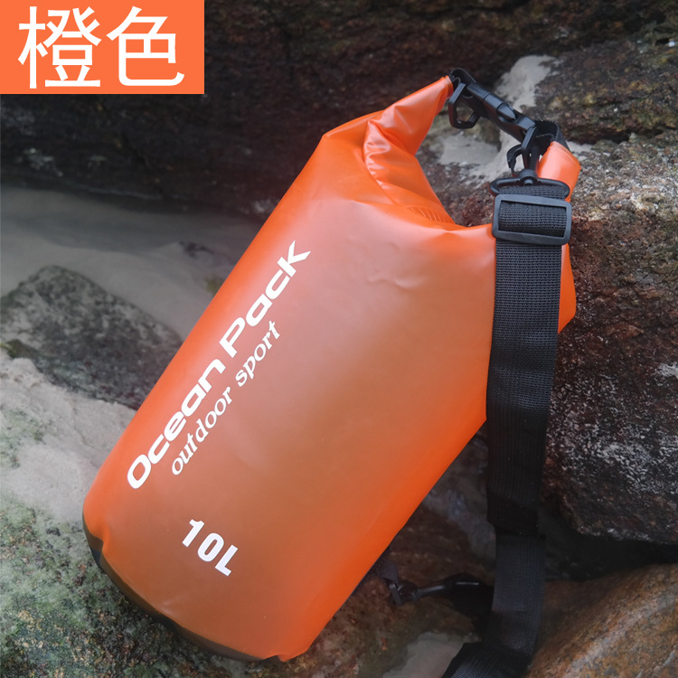 Beach Bag Waterproof Bucket Bag PVC Waterproof Bag Drifting Waterproof Bag Swim Bag Sports Bag Translucent