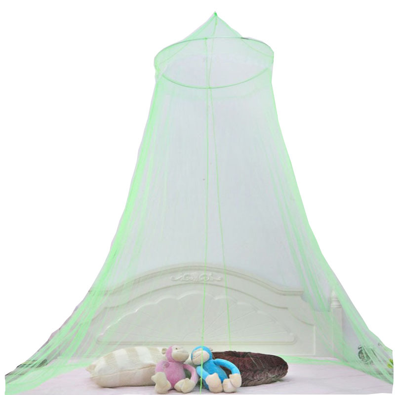 Supply Large round Tent Production Court round Tent Ceiling Double Dome Mosquito Nets Student Mosquito Net Factory Direct Sales