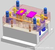 厂家专业塑料模具八宝粥盒一次性塑胶勺子注塑模具食品级刀叉模具