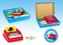 英文字母游戏机 幼儿园学英语单词教具 英语单词记忆儿童宝宝玩具