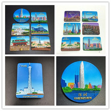 中国广东深圳广州树脂冰箱贴磁性广州塔世界之窗风景旅游纪念品