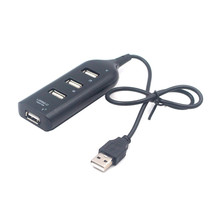 排插式 USB HUB 一分四分线器 4口USB分线器 ,集线器