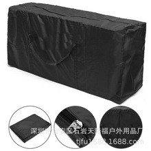 跨境专供 户外家具收纳袋 210D牛津布 黑色 Cushion Storage Bag