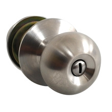 中山厂家直销5791不锈钢球锁 不带钥匙浴室门球形锁 室内木门锁