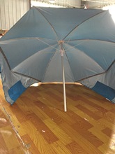 厂家直卖创意钓鱼伞纯色户外沙滩伞太阳伞防风垂钓伞渔具用品批发