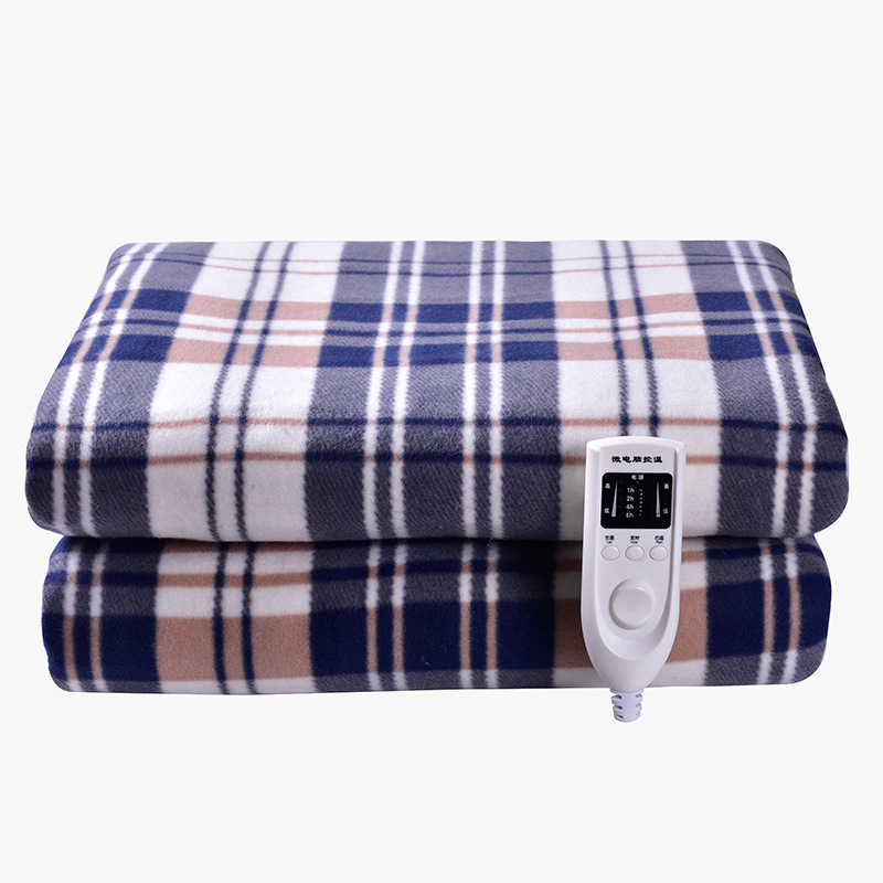 Hengwenxiang Intelligent Dual Control Electric Blanket Factory Wholesale Can Be Timed Shearing Electric Blanket 180cm * 200cm