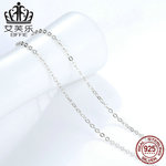 简约款S925纯银项链 女生单链裸链可调节十字锁骨项链Y SCA010-45