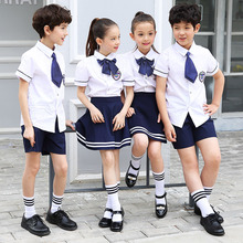 澜洋贝贝校服厂家新款一件代发夏季幼儿园园服夏装学院风套装Y709