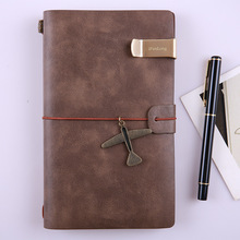 厂家批发创意绑带旅行本 复古手账本 学生日记本 笔记本