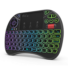 Rii X8迷你无线小键盘带滚轮智能键鼠电视机顶盒HTPC笔记本电脑