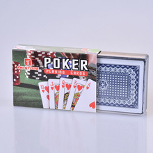 塑料防水扑克牌	海贼王卡 293彩套POKER单副拆卡塑料盒扑克纸套