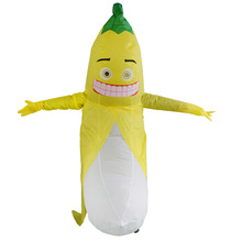 万圣节舞台表演化装道具cosplay搞笑香蕉服装节日派对香蕉充气服