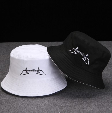 Fresh Korean Chic Bucket Hat Female Summer Fashion Brand All-Matching Street Double-Sided Japanese Style Basin Hat Male Hip Hop Forgiveness Cap