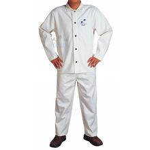 威特仕 33-6930/33-9900 白色上衣工作裤焊服 防火阻燃焊工服