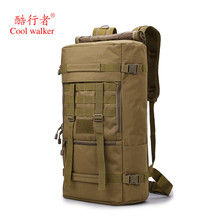 50升战术多用背包大容量行李包户外双肩包男斜挎包一件代发