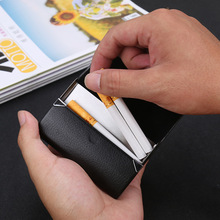 商务时尚不锈钢烟盒横款7支装控烟烟盒广告促销公司会议礼品