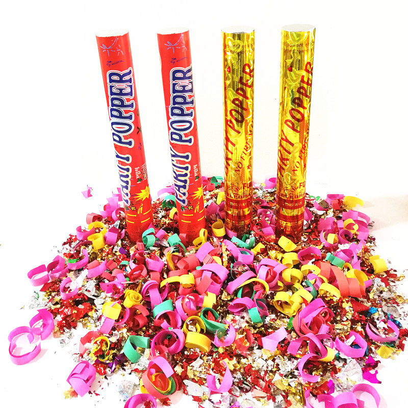 Factory Wholesale Fireworks Display Fireworks Hand-Held Fireworks Wedding Opening Ceremony Confetti Cracker Fireworks Wedding Fireworks Tube