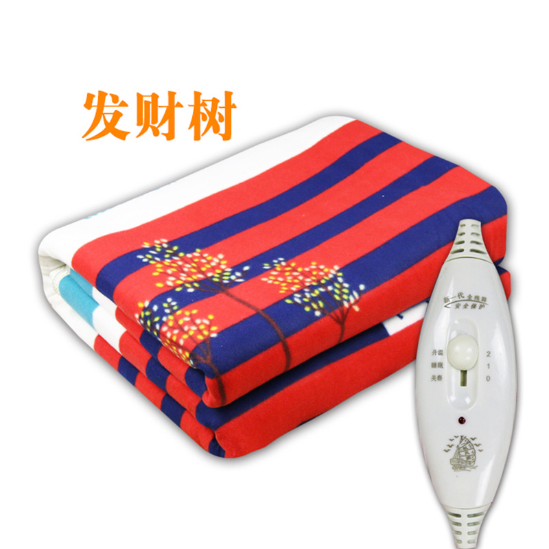 Large Supply of Double Intelligent Temperature Control Waterproof Thick Fleece Shear Blanket Temperature Control Single Control Electric Blanket Wholesale