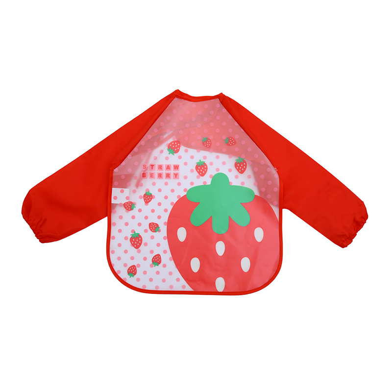 Baby Dinner Coverall Spring and Autumn Thin Boys and Girls Bib Waterproof Baby Bib Children Eva Painting Clothes