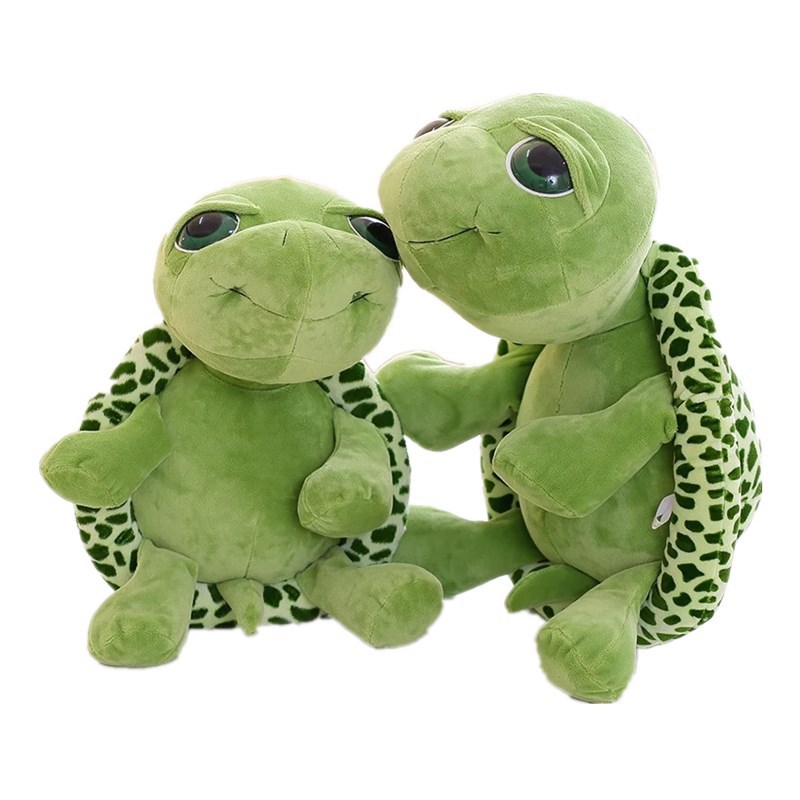 Turtle Plush Toy Big Eye Turtle Turtle Toy Doll Turtle Doll Pillow for Girls Chinese Valentine's Day Gift