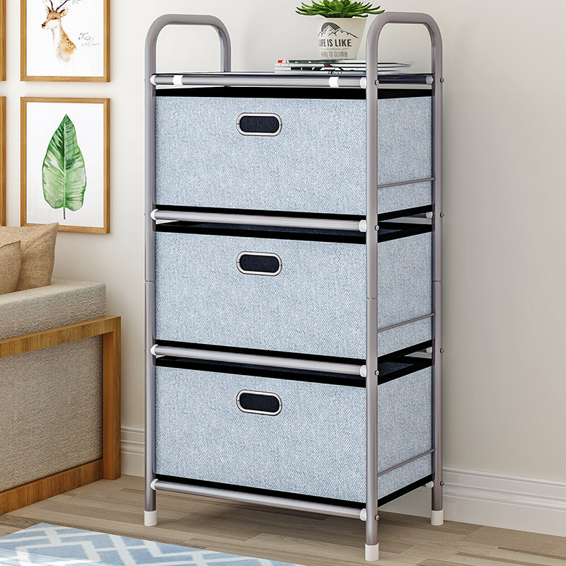 抽屉式收纳柜加厚加大置物架 玩具收纳盒家用收纳箱整理储物架子