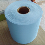 生产蓝色无尘大卷纸工业擦拭布清洁无纺布吸油纸吸水除污擦拭纸