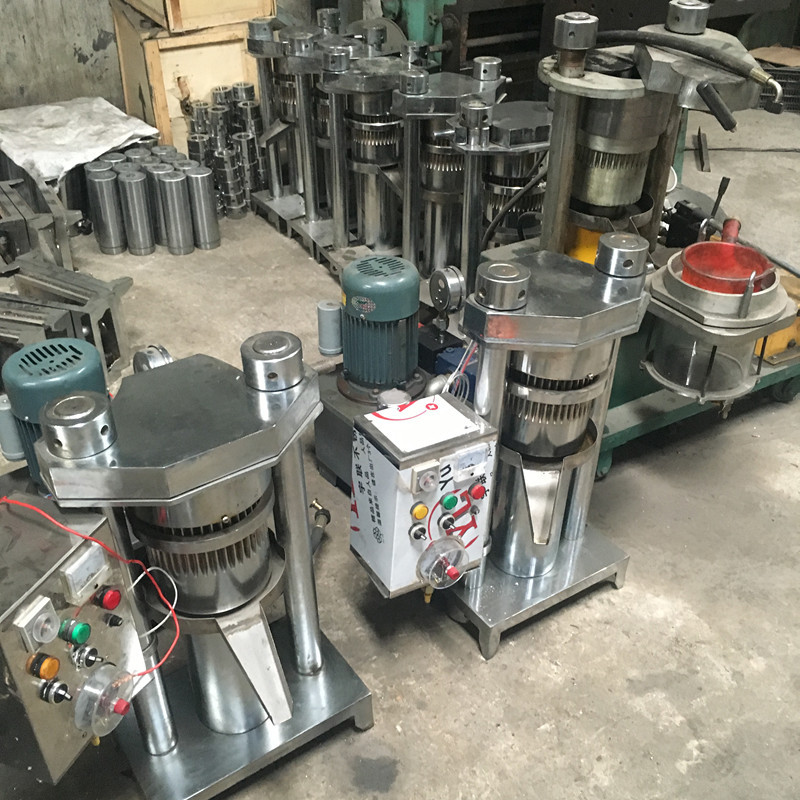 小型液压芝麻榨油机 车载流动橄榄榨油机 冷热两用植物油榨油机