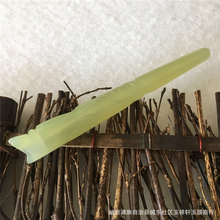 厂家批发玉烟具天然岫玉烟嘴龙头玉石烟嘴烟斗玛瑙非过滤烟嘴烟具